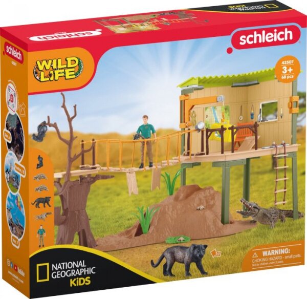 schleich® WildLife 42507 Abenteuerstation