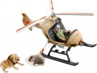 schleich® WildLife 42476 Helikopter Tierrettung