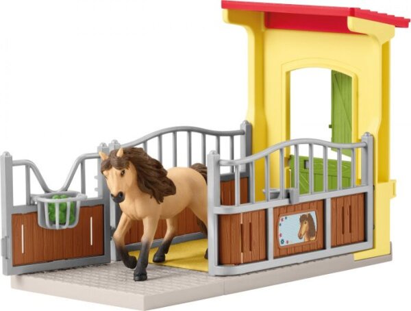 schleich® FarmWorld 42609 Ponybox mit Islandpferd Hengst