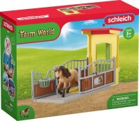 schleich® FarmWorld 42609 Ponybox mit Islandpferd Hengst