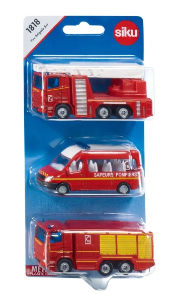 SIKU 1818001 F Feuerwehr-Set Frankreich