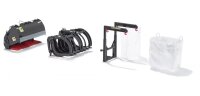 SIKU Wiking 77386 Frontlader Werkzeuge - Set B schwarz 1:32