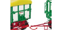 SIKU Wiking 77866 Kröger Zweiachs-Dreiseiten- Kippanhänger HKD 302 - weiss  1:32