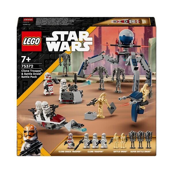 LEGO® StarWars™ 75372 Clone Trooper™ & Battle Droid™ Battle Pack