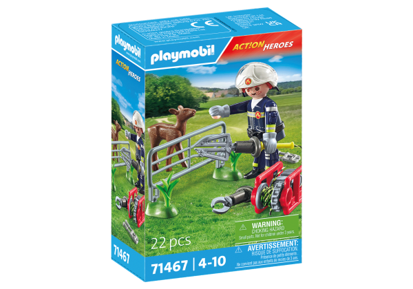 Playmobil® Action Heroes 71467 Feuerwehr-Tierrettung