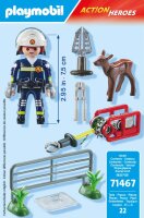 Playmobil® Action Heroes 71467 Feuerwehr-Tierrettung