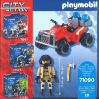 Playmobil® CityAction 71090 Feuerwehr-Speed Quad