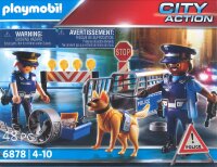 Playmobil® CityAction 6878 Polizei-Straßensperre