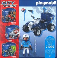 Playmobil® City Action 71092 Polizei-Speed Quad