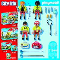 Playmobil® City Life 71244 Rettungsteam