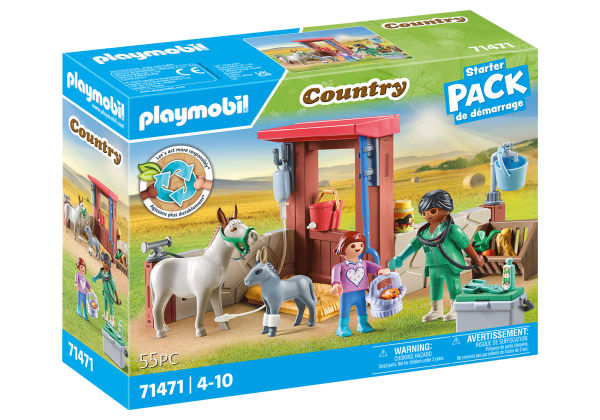 Playmobil® Country 71471 Tierarzteinsatz bei den Eseln