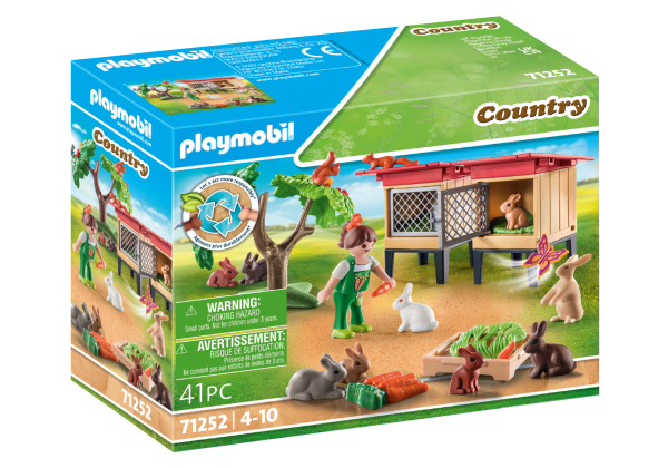 Playmobil® Country 71252 Kaninchenstall