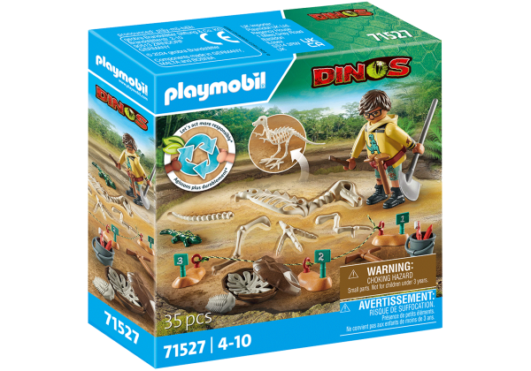 Playmobil® Dinos 71527 Ausgrabungsstätte mit Dino-Skelett