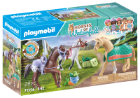 Playmobil® Horses of Waterfall 71356 3 Pferde:...