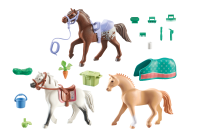 Playmobil® Horses of Waterfall 71356 3 Pferde:...