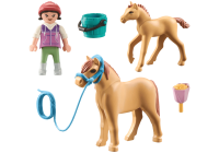 Playmobil® Horses of Waterfall 71498 Kind mit Pony...