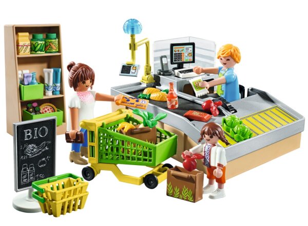 Playmobil® MyLife 71648 Bio-Supermarkt