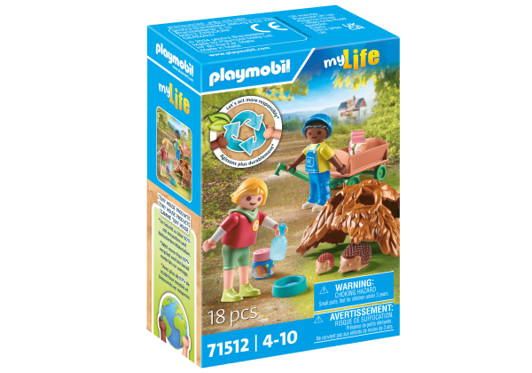 Playmobil® My Life 71512 Pflege der Igelfamilie