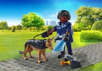 Playmobil® SpecialPlus 71162 Polizist mit Spürhund