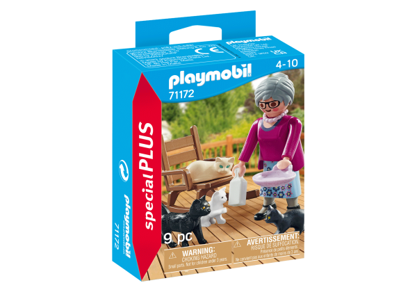 Playmobil® Special Plus 71172 Oma mit Katzen