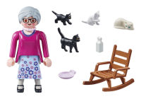 Playmobil® Special Plus 71172 Oma mit Katzen