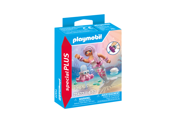 Playmobil® Special Plus 71477 Meerjungfrau mit Spritzkrake