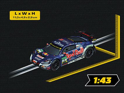 Carrera GO!!! 64249 Audi R8 LMS GT3 evo II DTM "Abt, R. Feller, No.7"