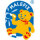 Malefix 20001 Straßenmalkreide 6er