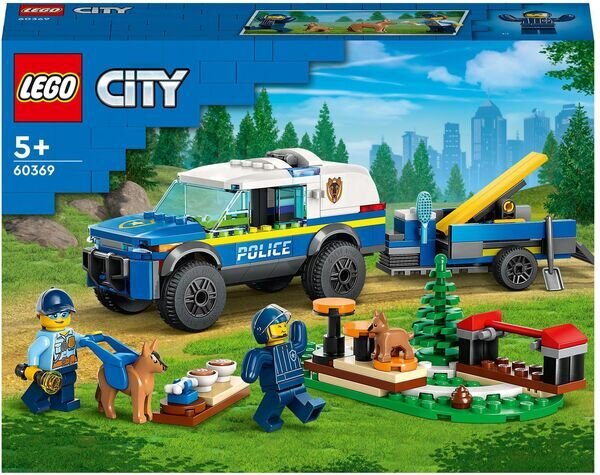 LEGO® City 60369 Mobiles Polizeihunde-Training