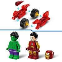 LEGO® MarvelSuperHeroes™ 76287 Iron Man mit Bike und der Hulk
