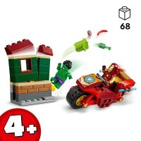 LEGO® MarvelSuperHeroes™ 76287 Iron Man mit Bike und der Hulk