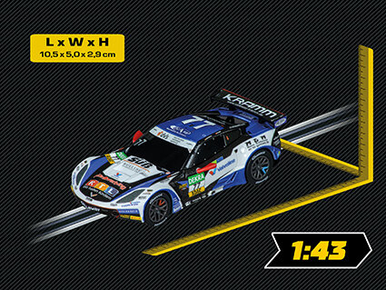 Carrera GO!!! 64210 Chevrolet Corvette C7.R GT3 "Gallaway Comp. No 77"
