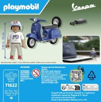 Playmobil® City Action 71622 Vespa 150 Sprint Veloce Blau