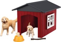 schleich® FarmWorld 42722 Hundehütte mit...