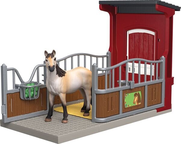 schleich® FarmWorld 42724 Ponybox mit Mustang Stute