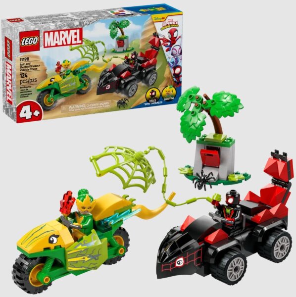 LEGO® SpideyUndSeineSuperfreunde 11198 Actionspaß mit Spin und Electro in ihr