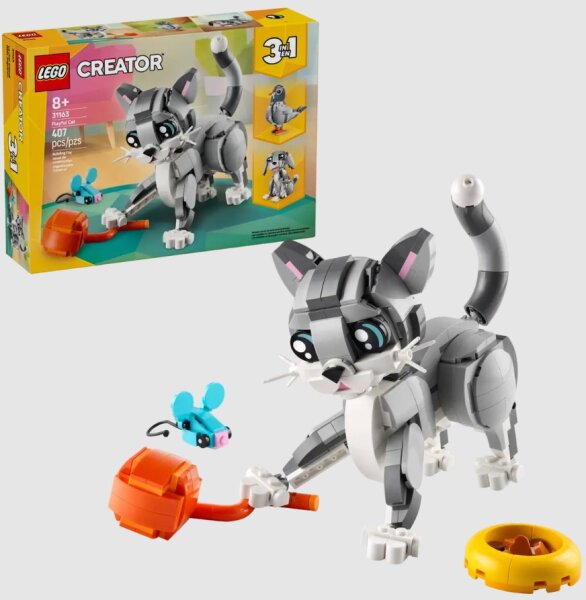 LEGO® Creator 31163 Graue Katze
