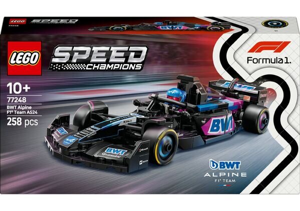 LEGO® SpeedChampions 77248 BWT Alpine F1 Team A524 Rennauto