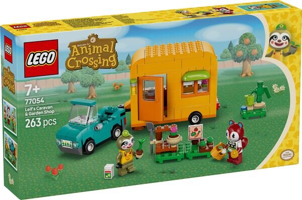 LEGO® AnimalCrossing™ 77054 Gerds Wohnwagen & Gärtnerei