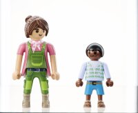 Playmobil® Duopack 71803 Bäuerin mit Kind und Kalb