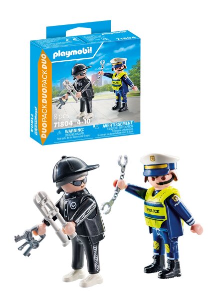 Playmobil® Duopack 71804 Polizist und Einbrecher