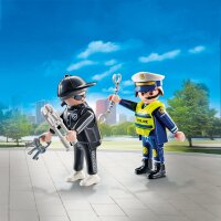 Playmobil® Duopack 71804 Polizist und Einbrecher