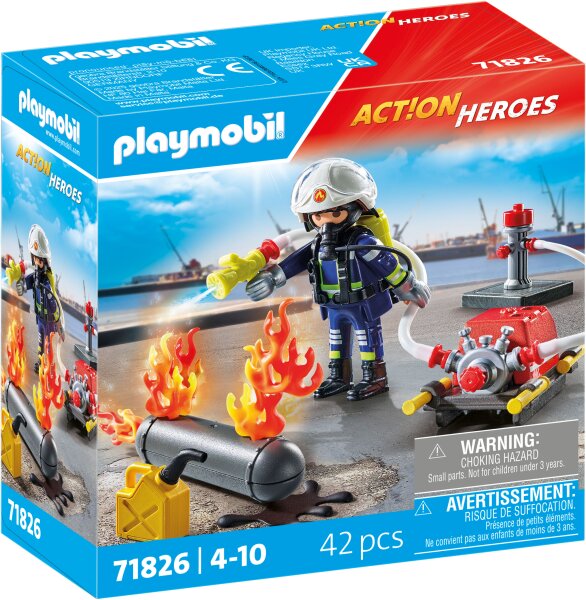 Playmobil® Action Heroes 71826 Löschung eines Gastanks