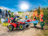 Playmobil® Action Heroes 71825 Feuerwehr Quad löscht Heckenbrand