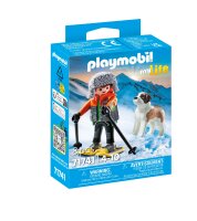 Playmobil® My Life 71741 Wanderer mit Bernhardiner