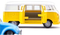 SIKU 2567 VW T1 mit Anhänger und VW Käfer 1:50