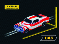 Carrera GO!!! 64289 Ford Mustang 64 - US Power