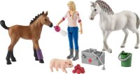 schleich® FarmWorld 42486 Arztbesuch bei Stute und...