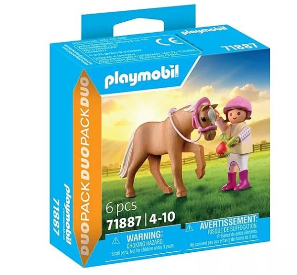 Playmobil® DuoPack 71887 Mädchen mit Pony
