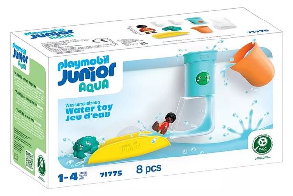 Playmobil® Junior 71775 Aqua Wasserfalltank mit Rutsche